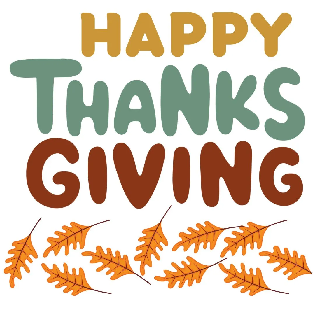 Wishing you a happy and festive Thanksgiving!