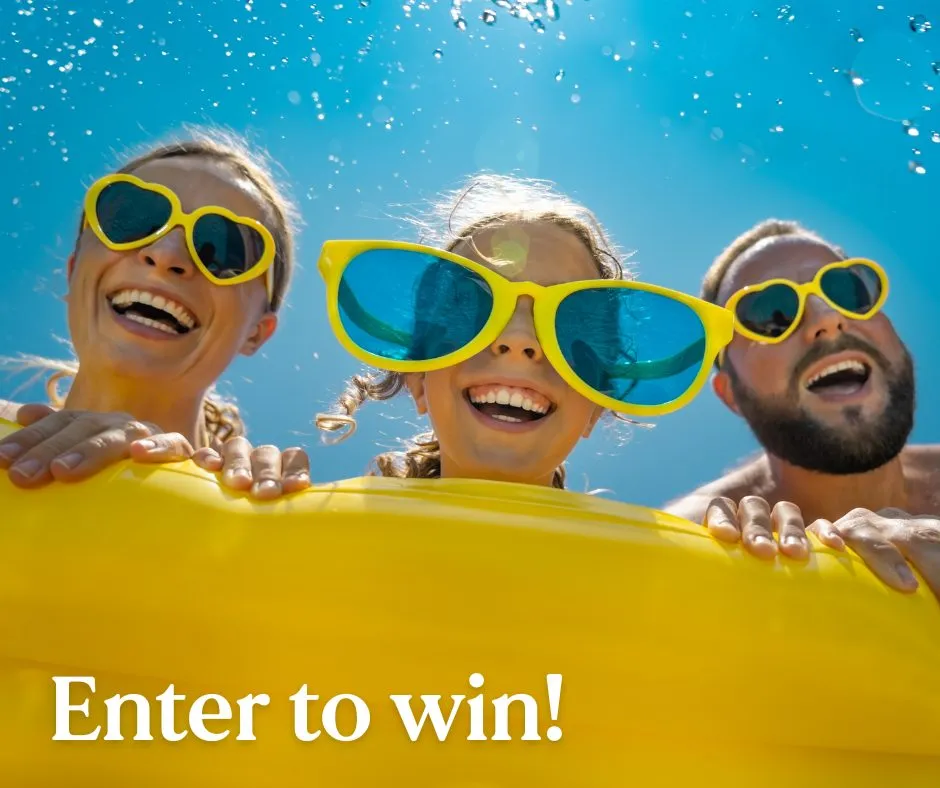 Enter to win the summer staycation giveaway