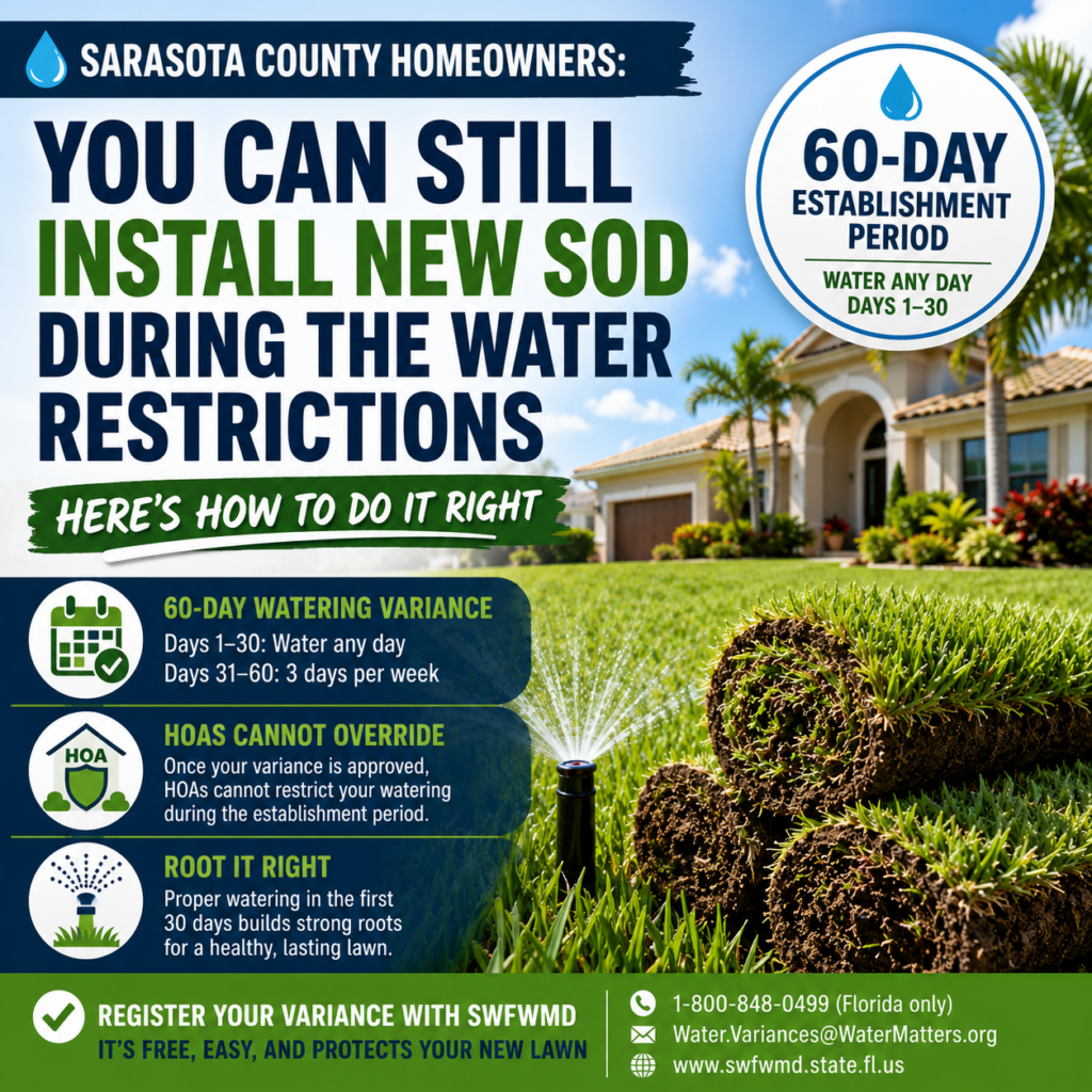 Sod Water Restrictions Sarasota County
